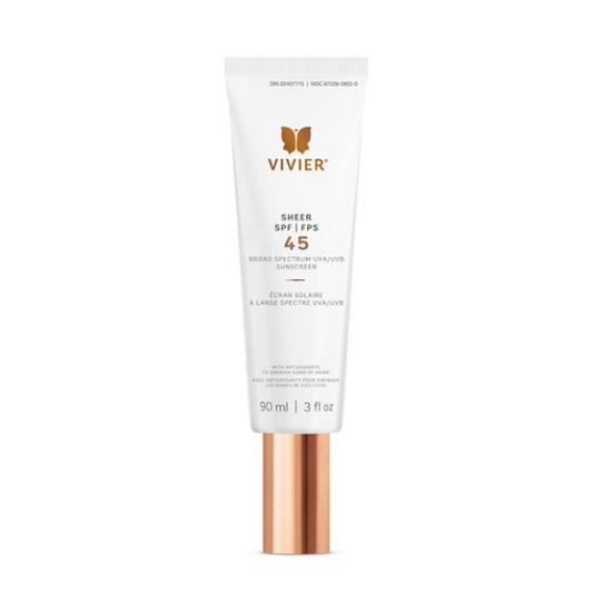 Crème Solaire Transparente 45 FPS