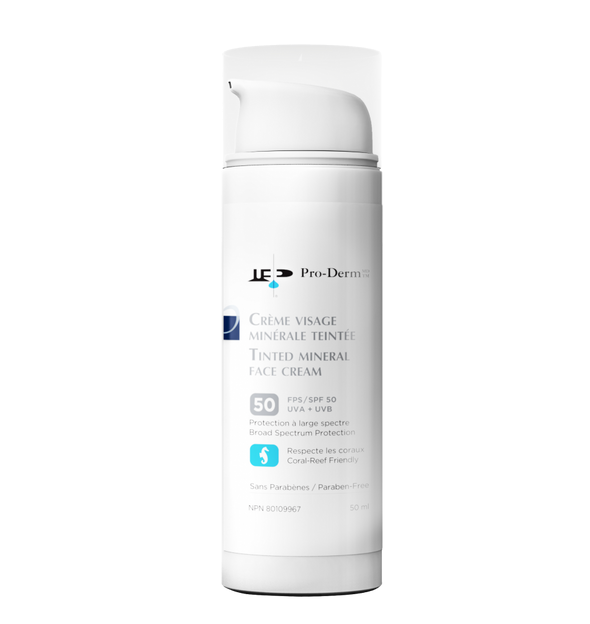 Crème Solaire Visage Minérale Teintée SPF 50