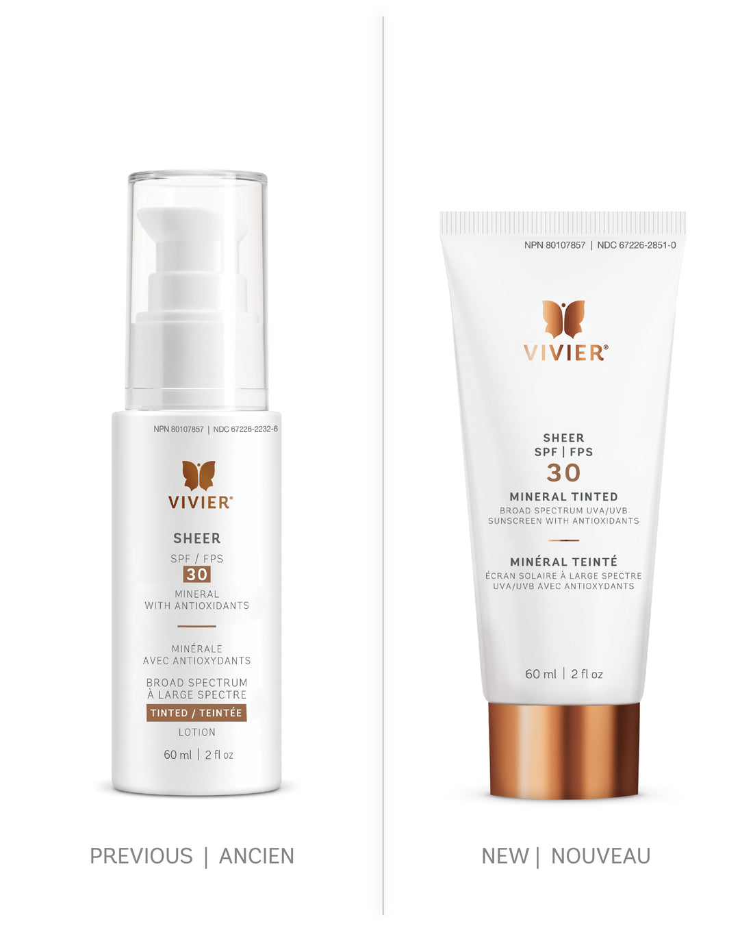 Crème Solaire Transparente SPF 30 Teinté Minérale
